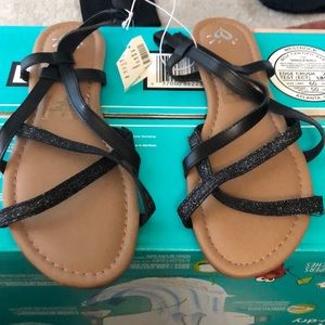 Justice kid sandals